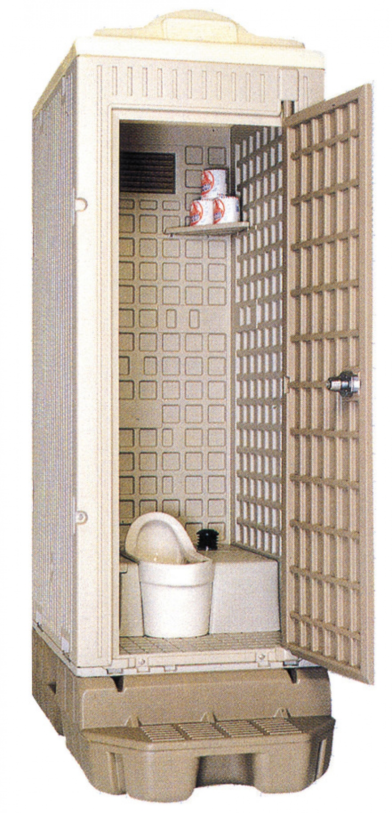 EX 簡易水洗トイレ｜仮設トイレ｜グランド産業株式会社では、さまざまな仮設資材のレンタル、販売を行っています。