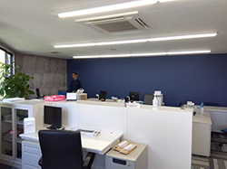 神奈川営業所内